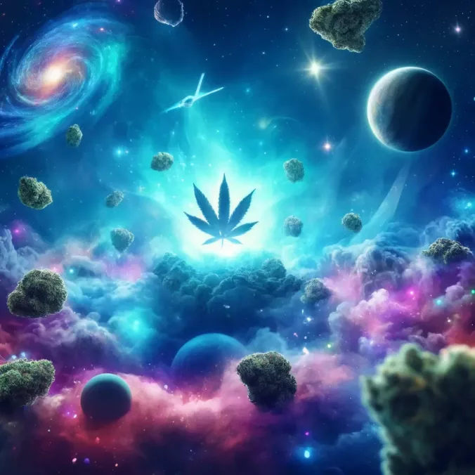Cannabissorte Space Cake